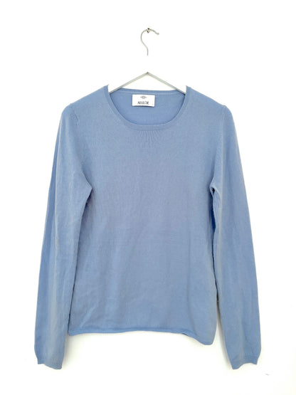 Allude Blue Cashmere Jumper