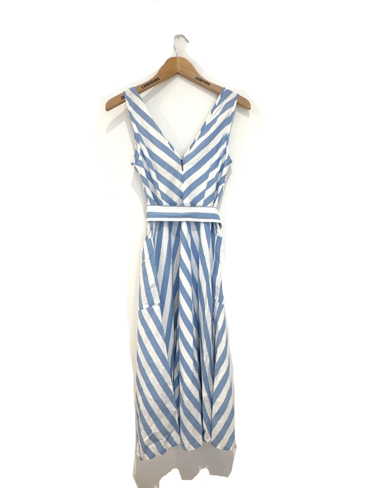 New With Tags Kate Spade Deck Stripe Midi Dress UK 4