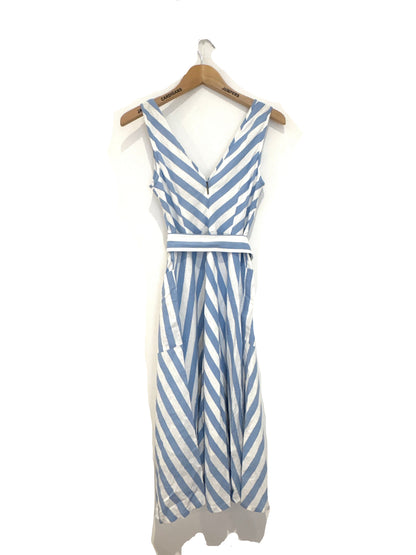 New With Tags Kate Spade Deck Stripe Midi Dress UK 4