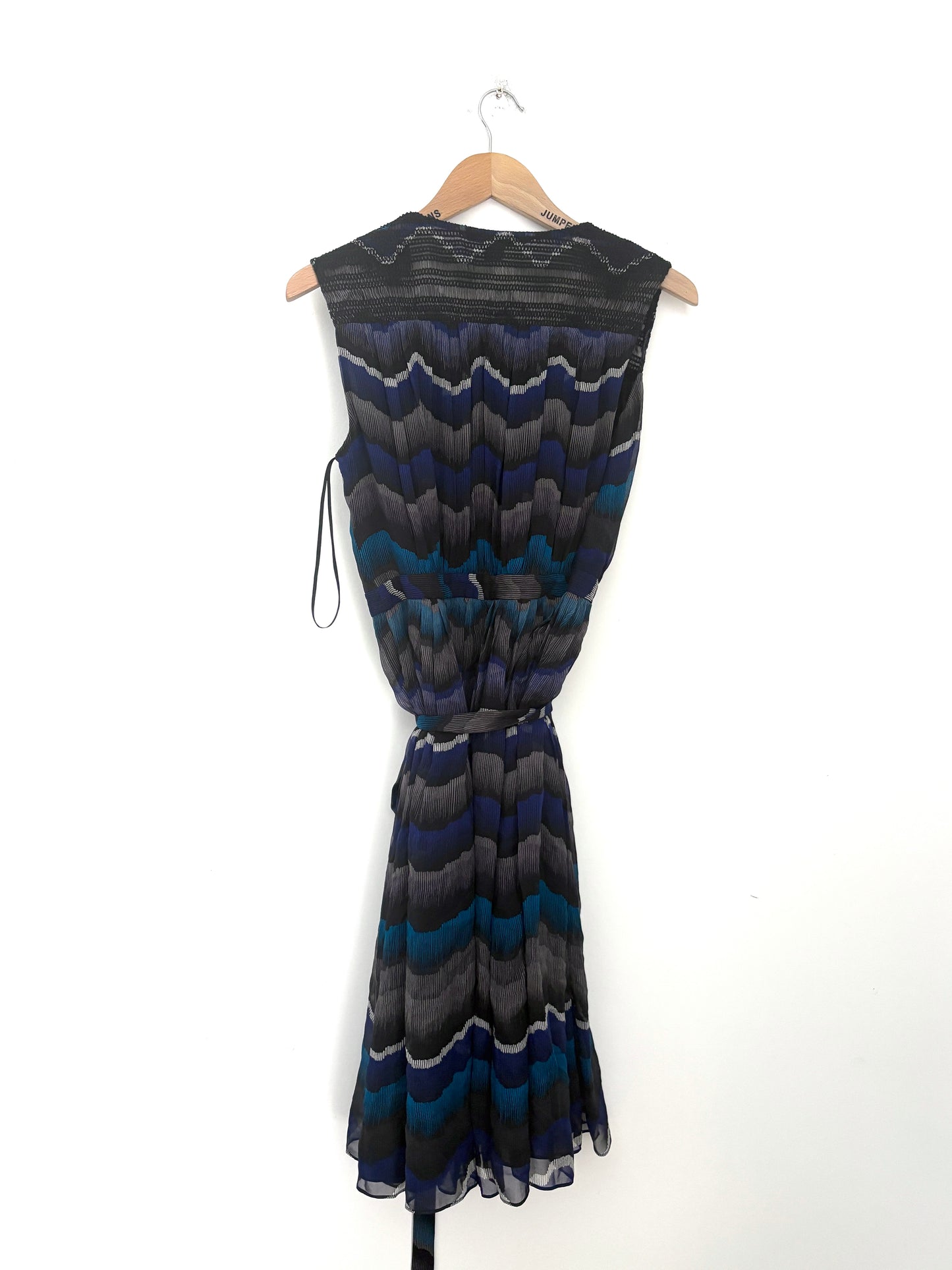 Diane Von Furstenberg Bali Silk Wrap Dress UK 12