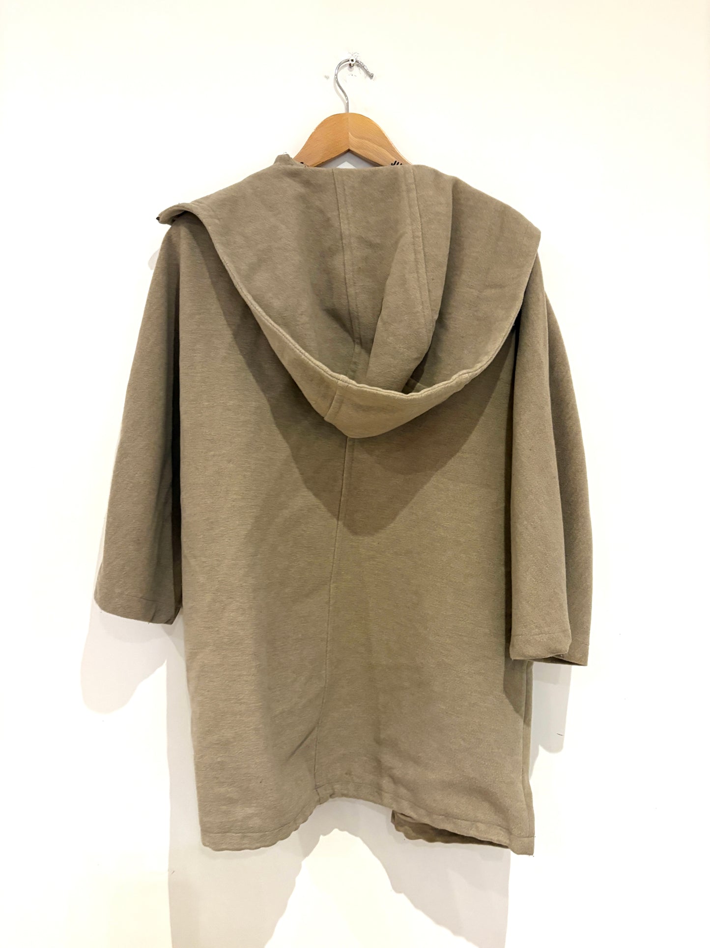 Vintage Weekend Max Mara Wool Hooded Coat UK 12