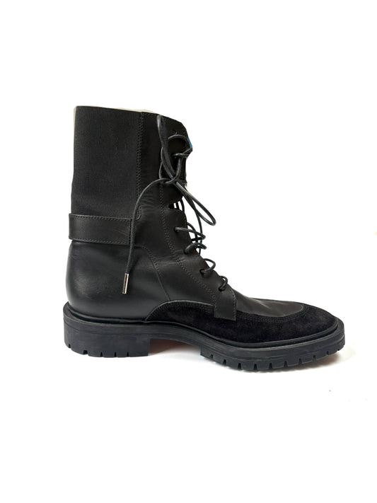Givenchy Black Combats Boots UK 5