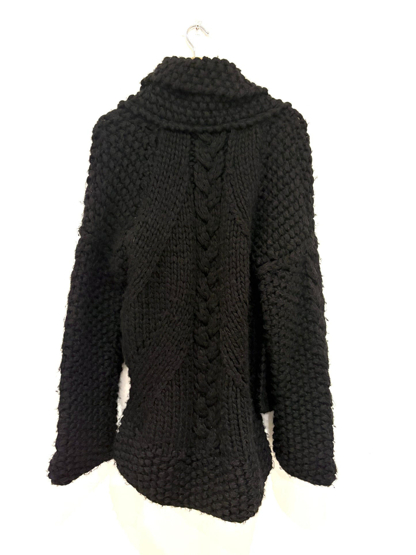 Alberta Ferretti Wool Knit Coat UK 8