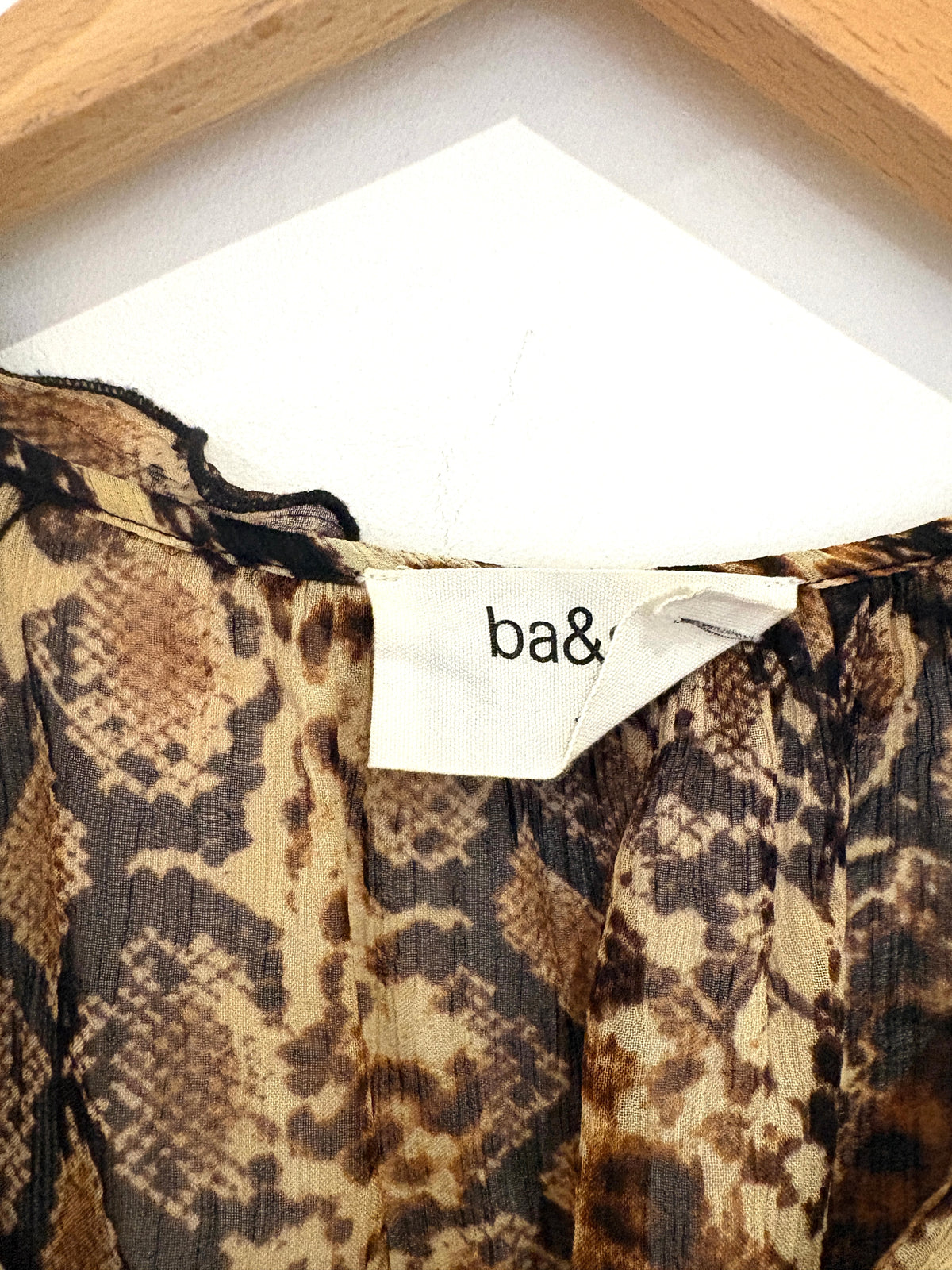 Ba&sh Leopard Blouse S