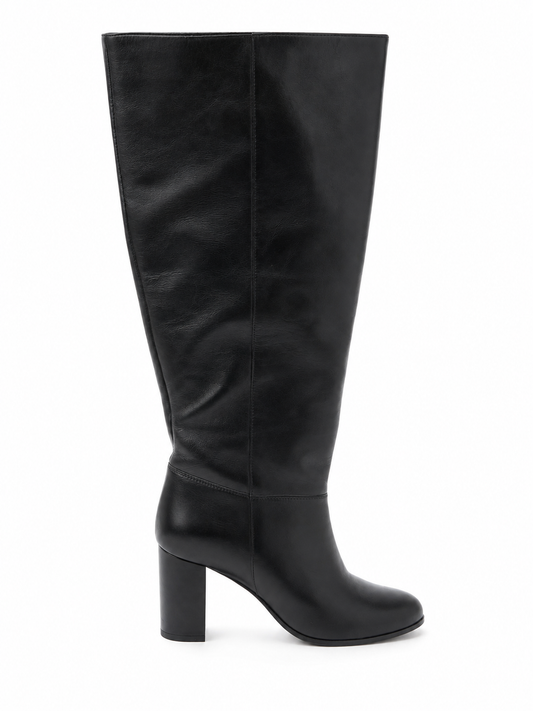 Maje Leather Knee Boots UK 7