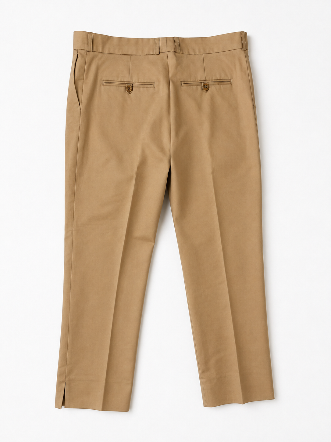 Joseph Camel Cotton Cropped Trousers UK 10