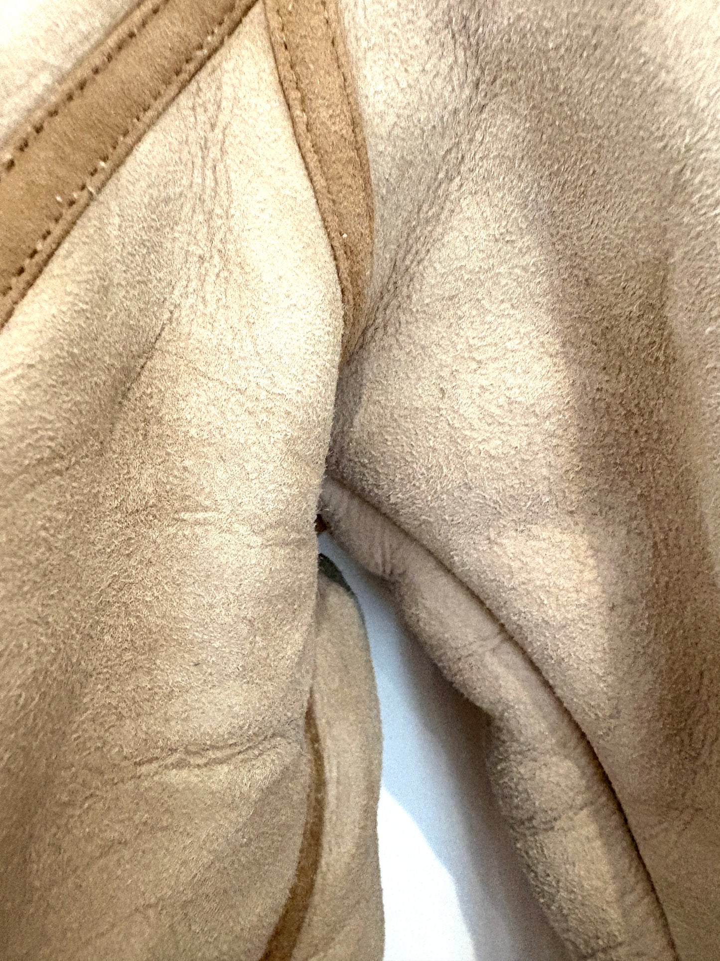 Sezane Sheepskin Coat UK 6