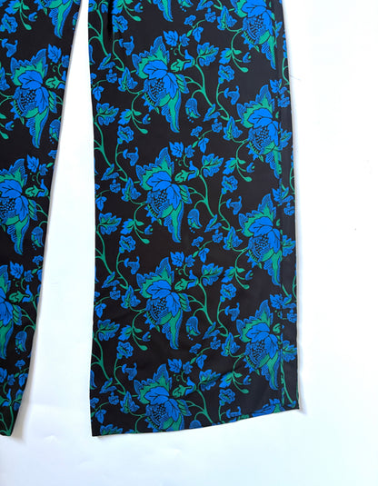 Diane Von Furstenberg Printed Wide Leg Trousers UK 6