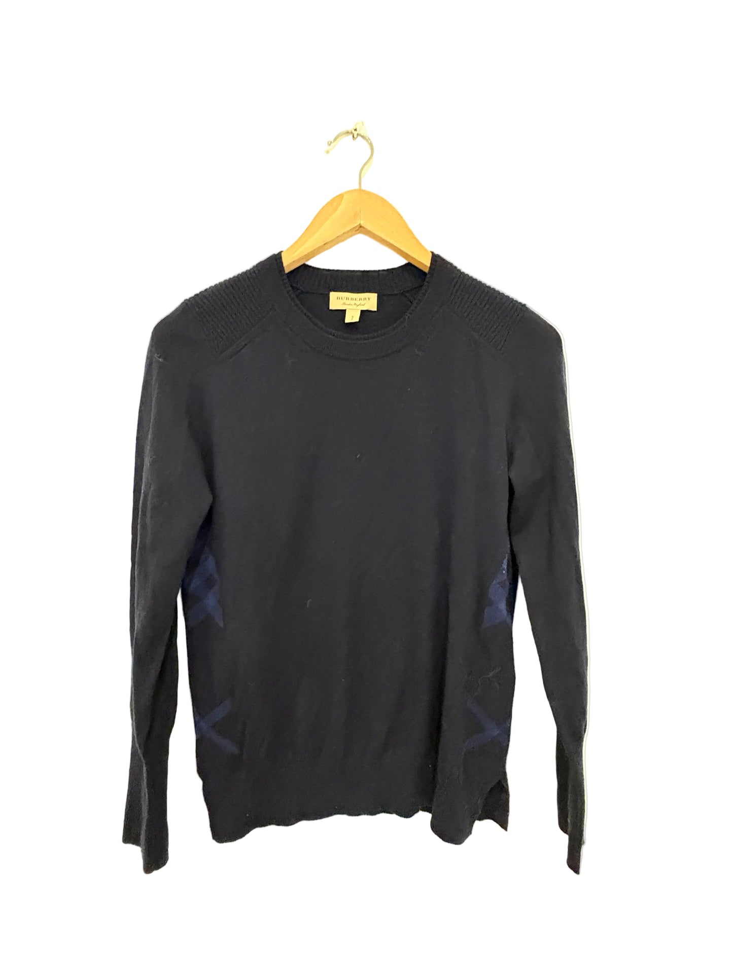Burberry Navy Wool Top S
