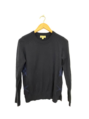Burberry Navy Wool Top S