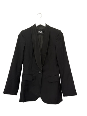D&G Black Blazer UK 8