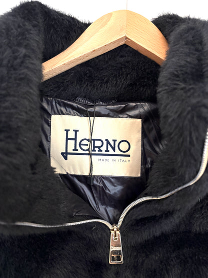 Herno Faux Fur Coat UK 8