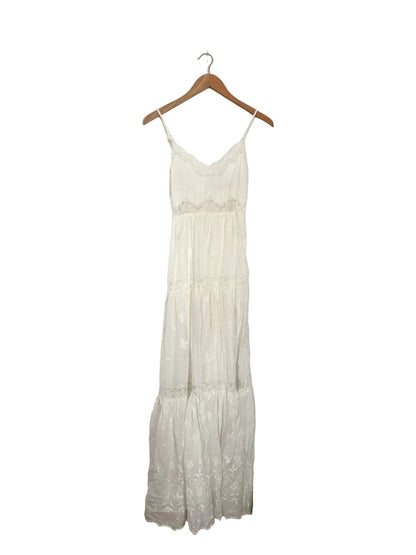 LoveShackFancy Espa Lace-Trimmed Maxi Dress S