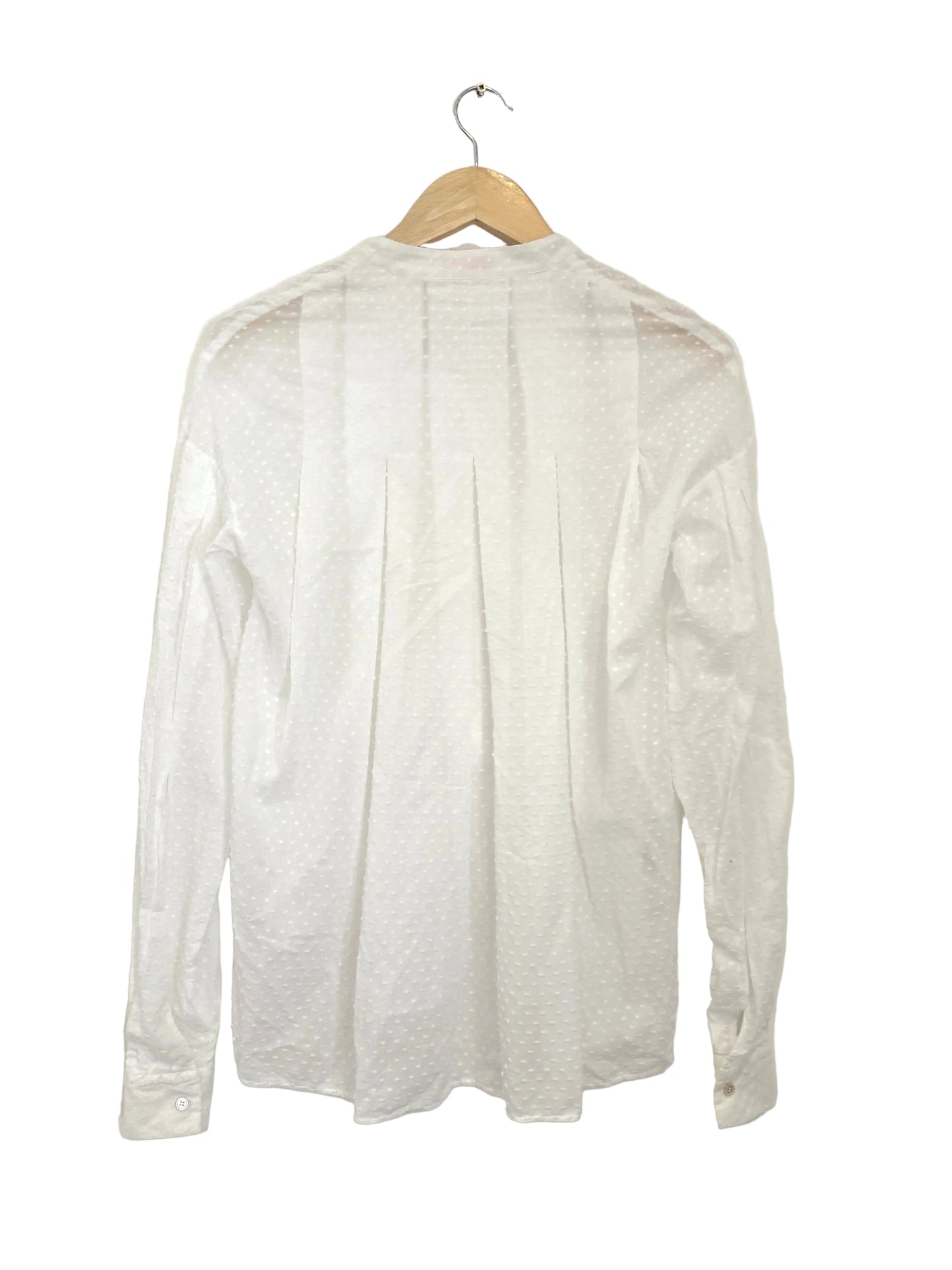 Giamba Paris White Textured Shirt XS
