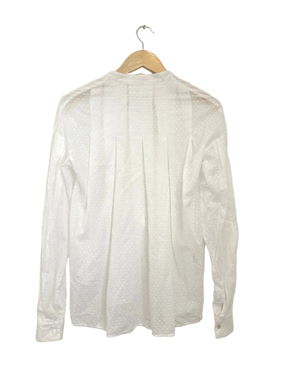 Giamba Paris White Textured Shirt XS