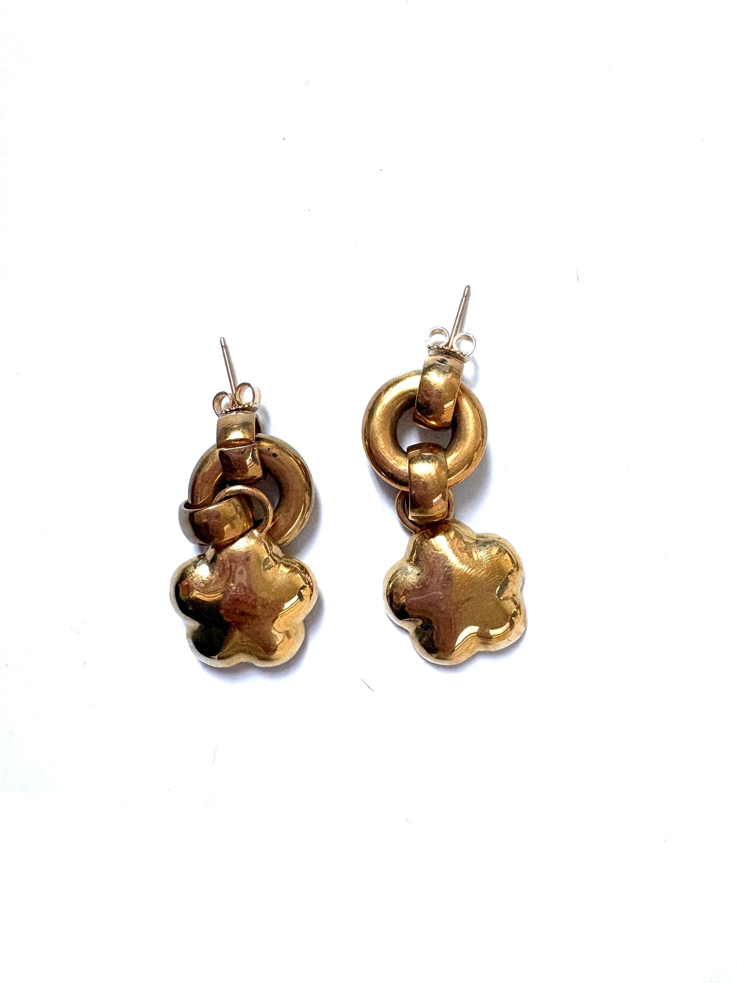 Laura Lombardi Gold Fiorellla Earrings