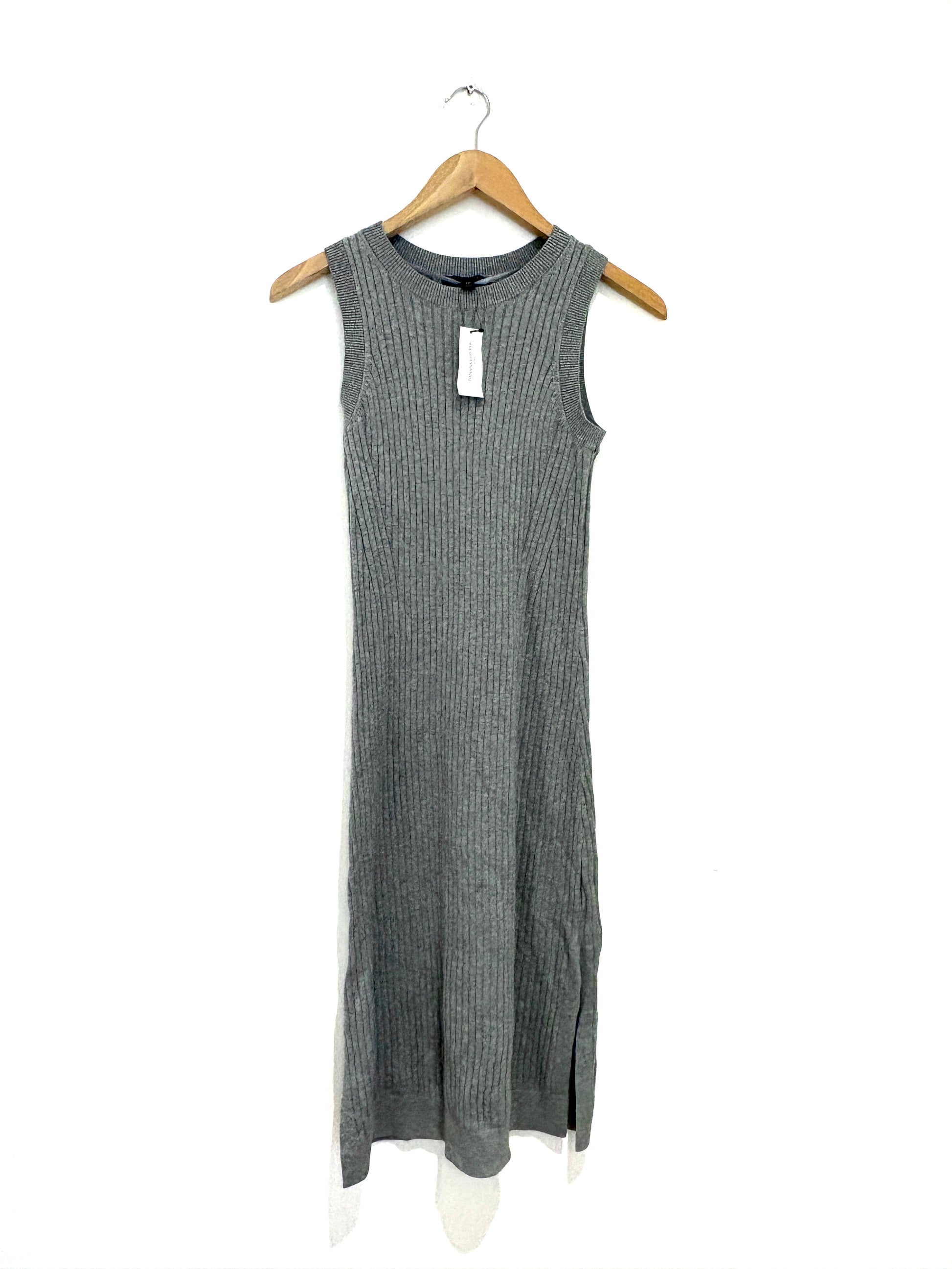 Banana republic grey knit dress 