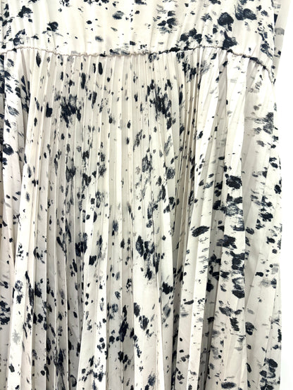 All Saints Pleated Print Dress S