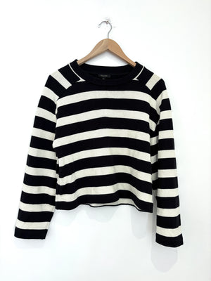 Massimo Dutti Striped Cotton Jumper S