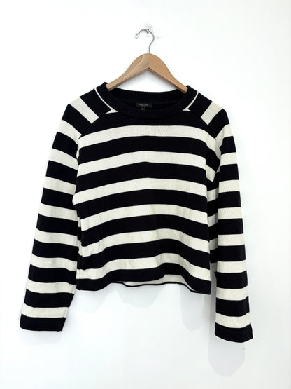 Massimo Dutti Striped Cotton Jumper