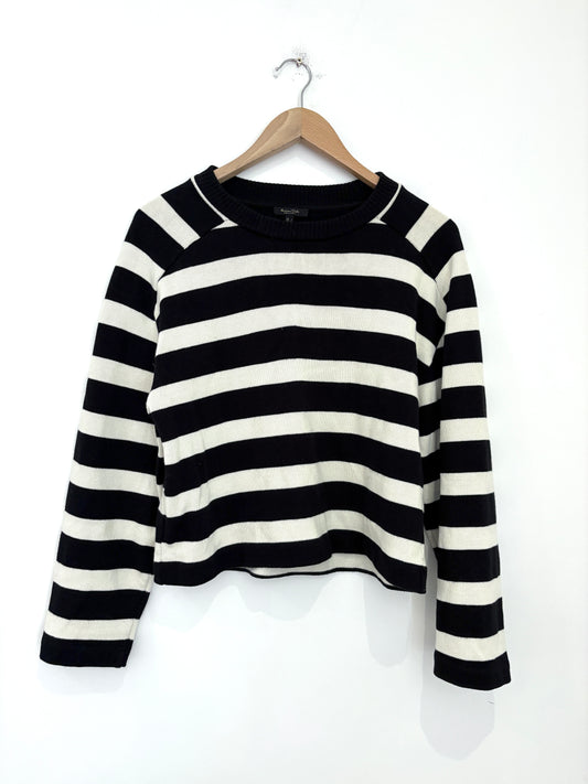 Massimo Dutti Striped Cotton Jumper