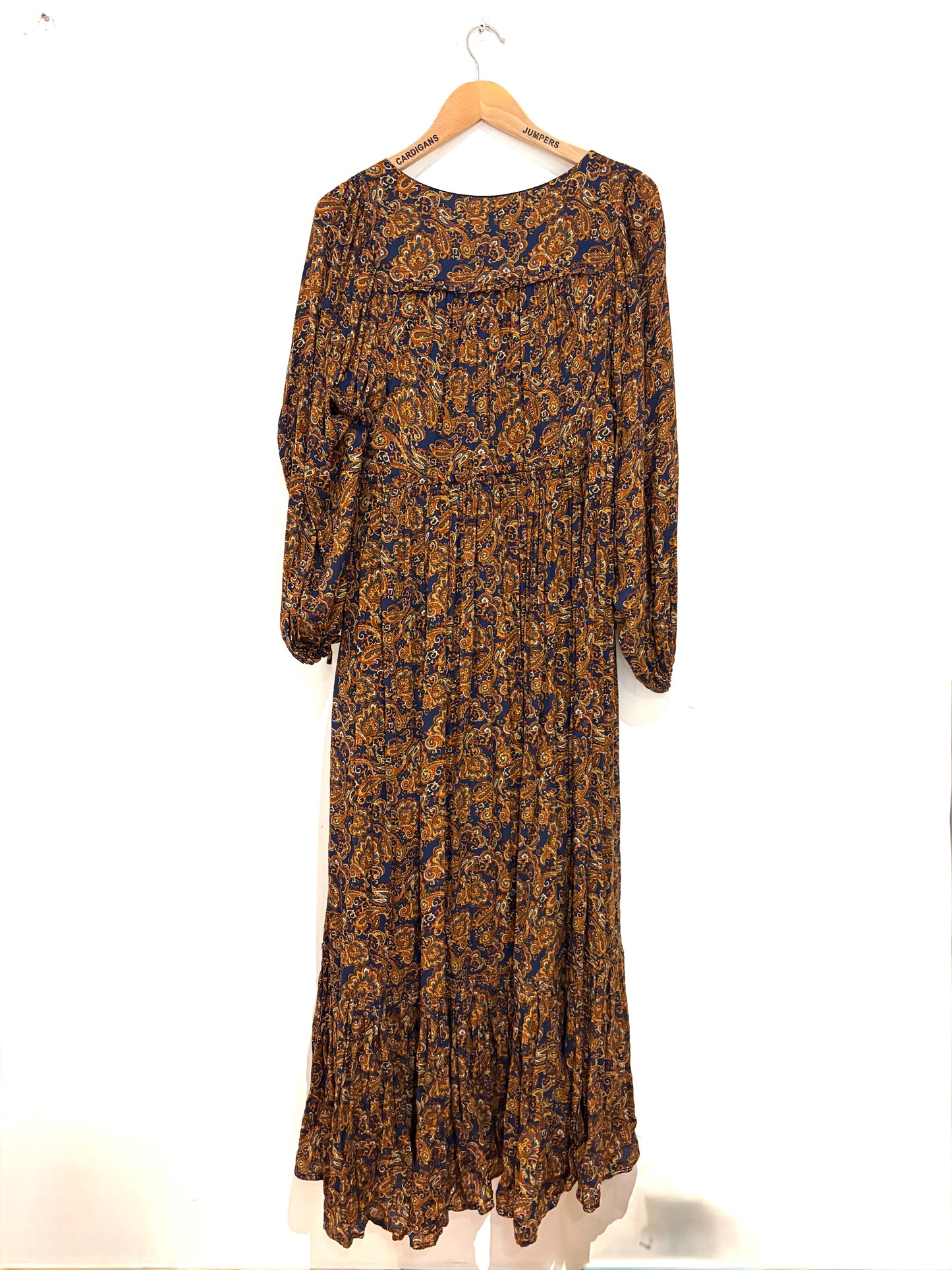Sezane Paisley Print Dress UK 6