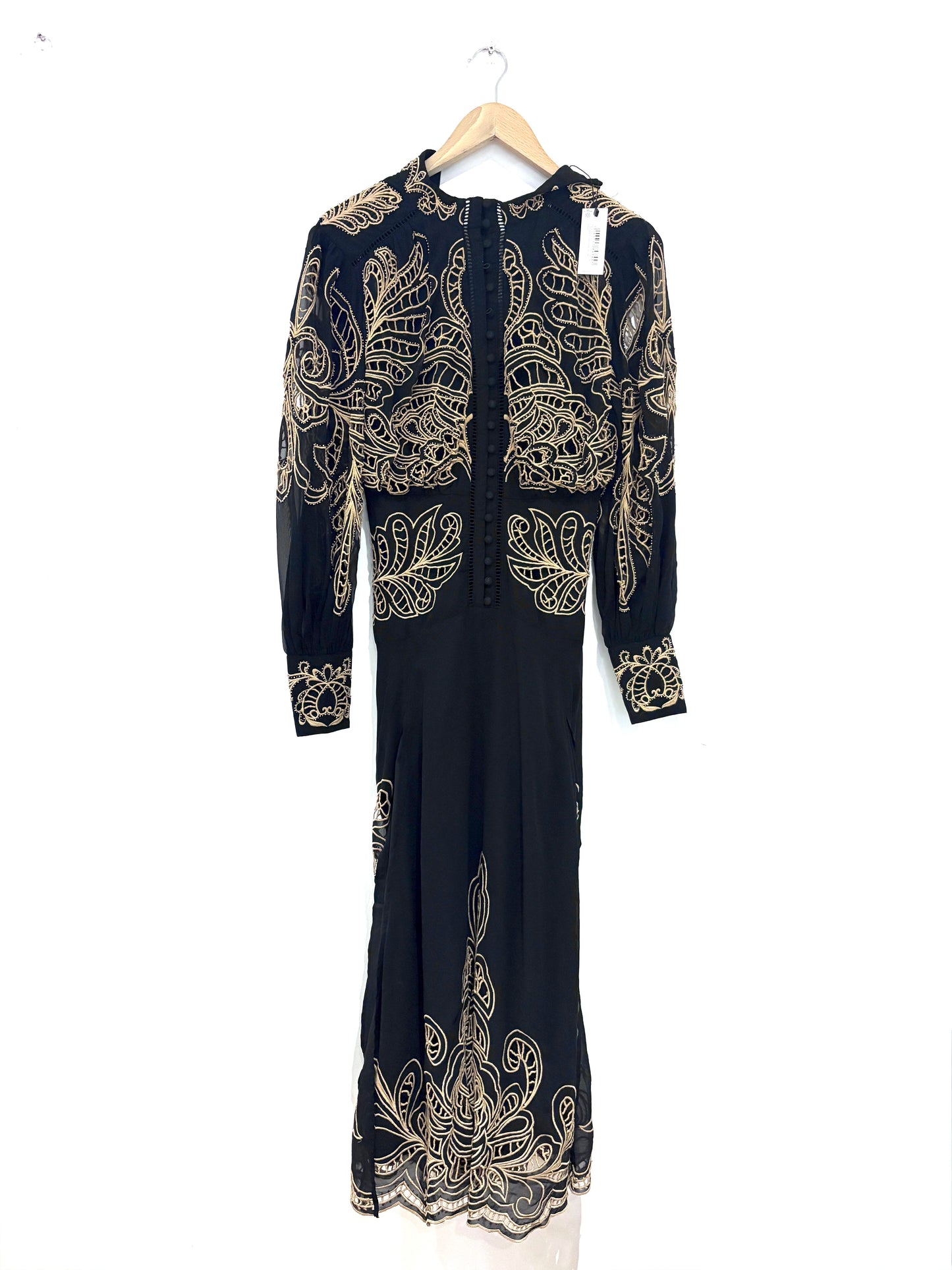 Karen Millen Cutwork Embroidered Dress
