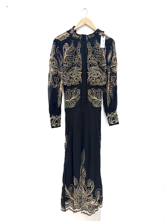 Karen Millen Cutwork Embroidered Dress