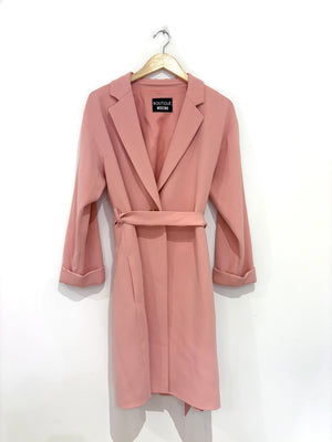Boutique Moschino Lightweight Pink Coat UK 10