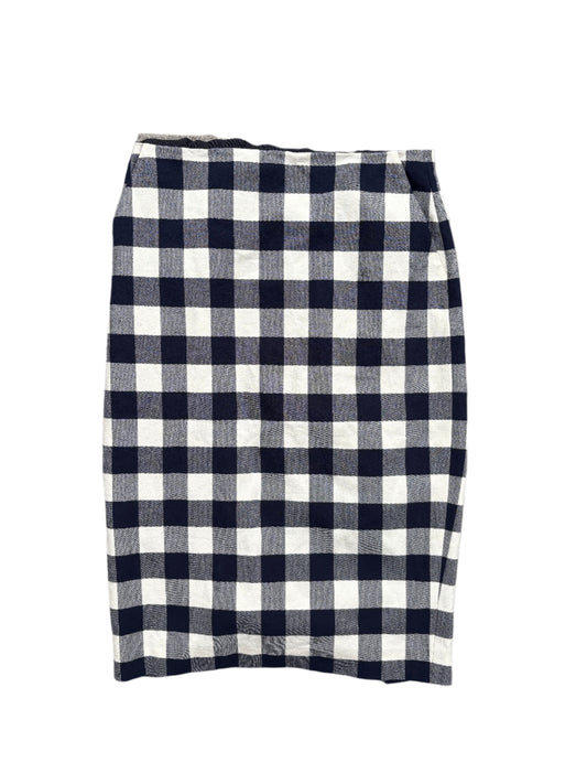 Hobbs Check Pencil Skirt 