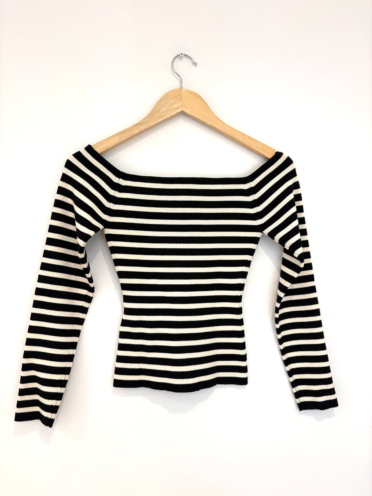 Ba&sh Sriped Knit Top M