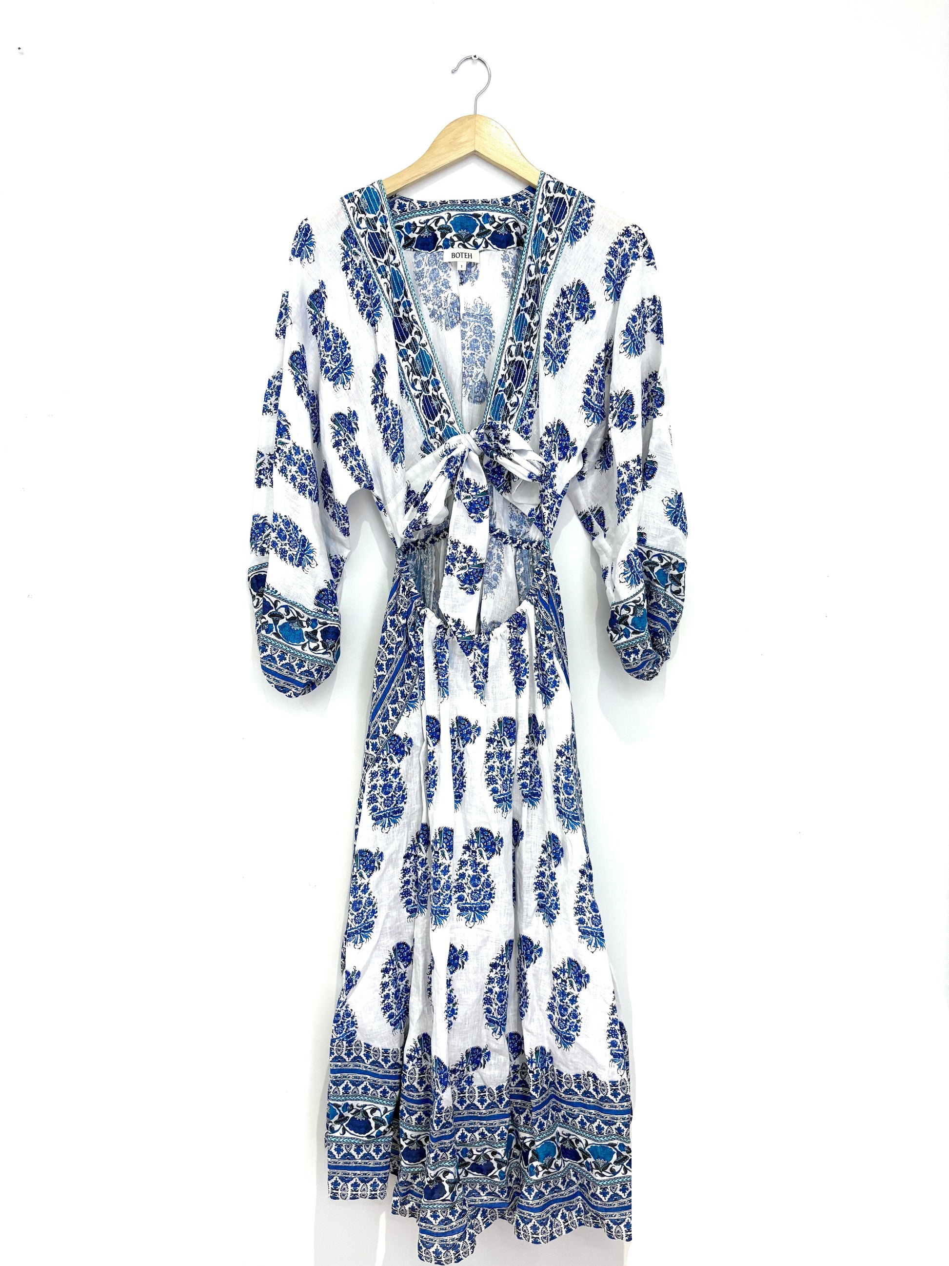 Boteh Paisley print maxi