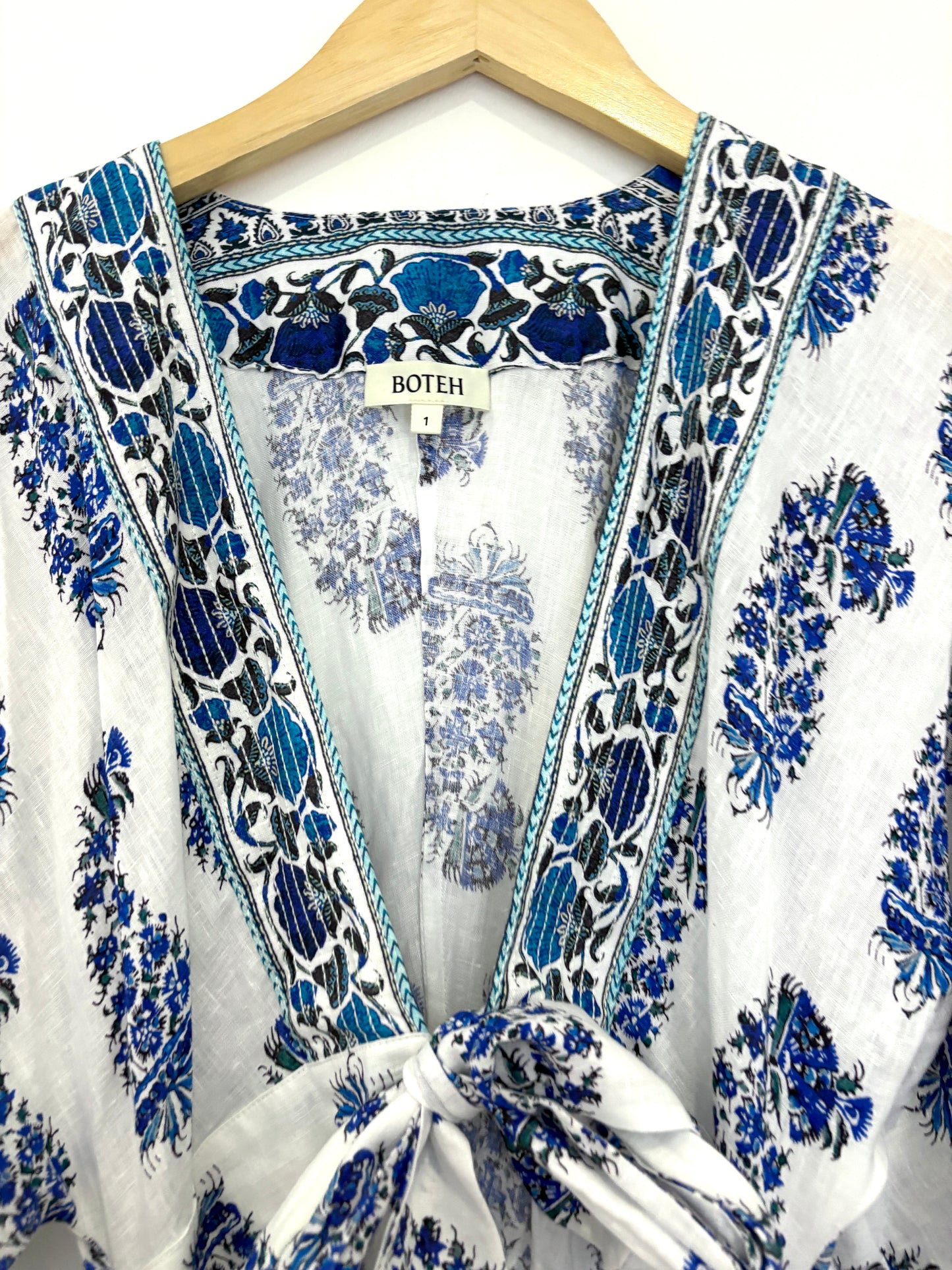 Boteh Paisley Print Maxi S
