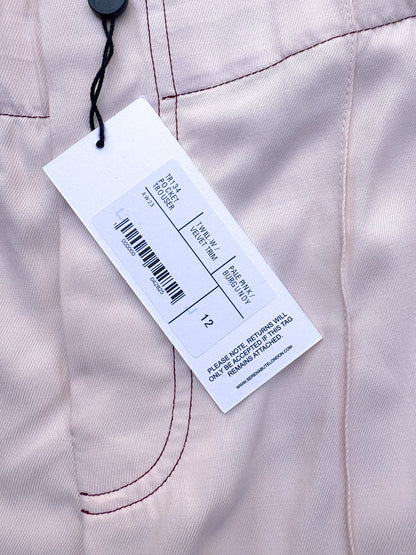 New With Tags Serena Bute Light Pink Pocket Trouser UK 12