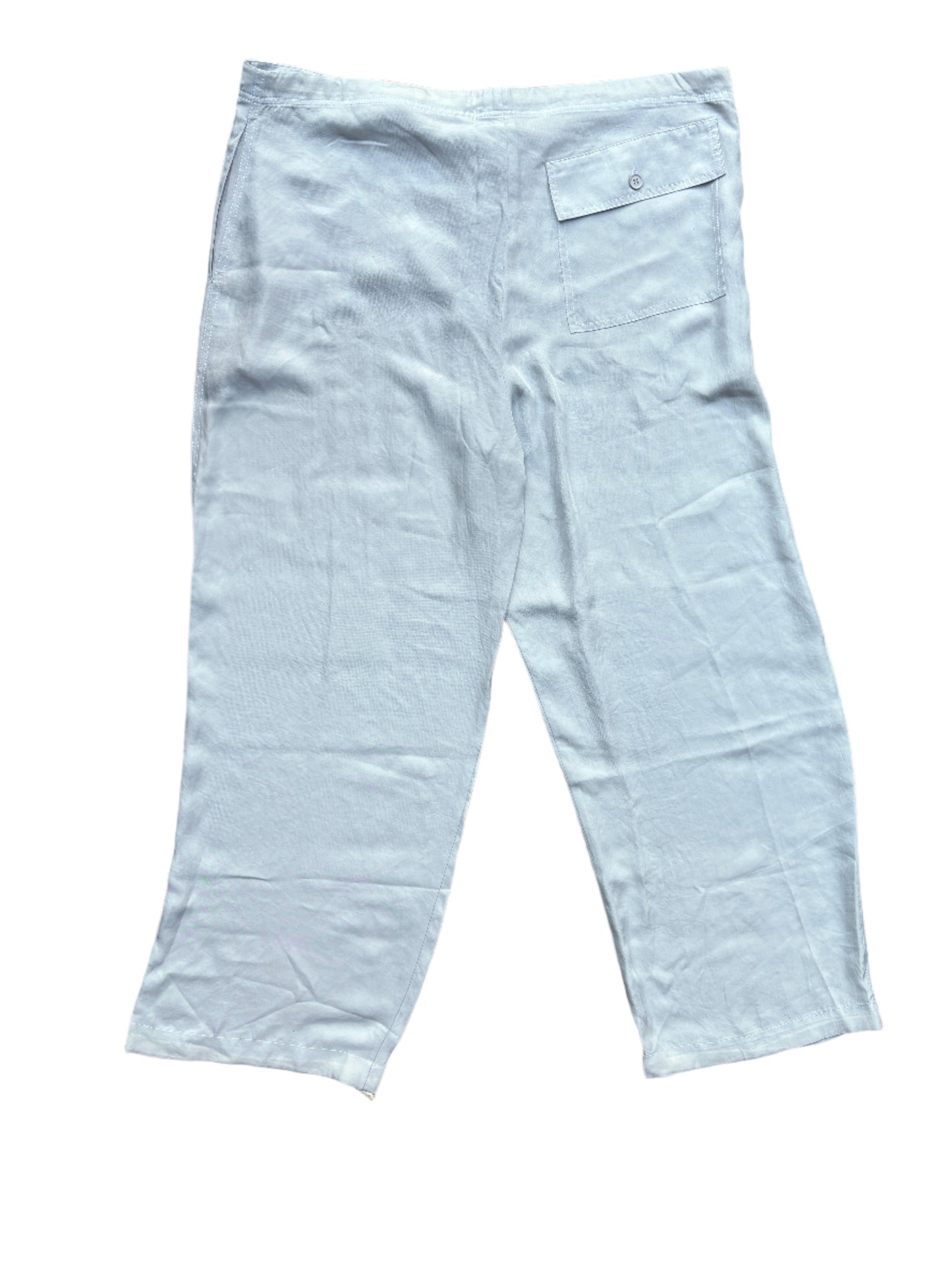 New With Tags Serena Bute Summer Trousers Dove Grey L
