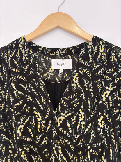 Ba&sh Floral Print Dress XS