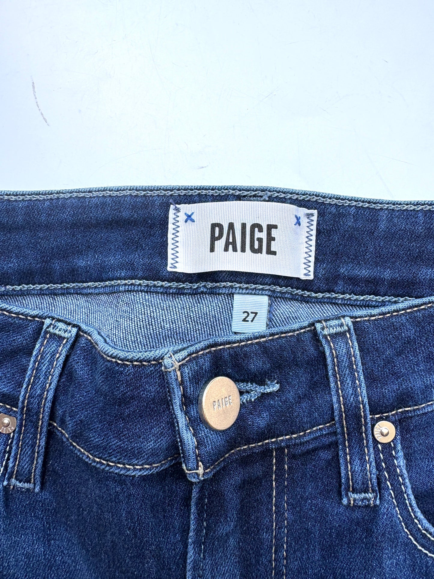 Paige High Rise Laurel Canyon Jeans 27"
