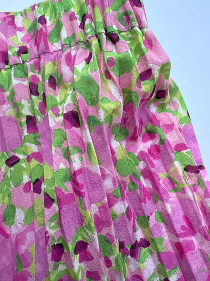 & Other Stories Plissé Pleated Midi Skirt M
