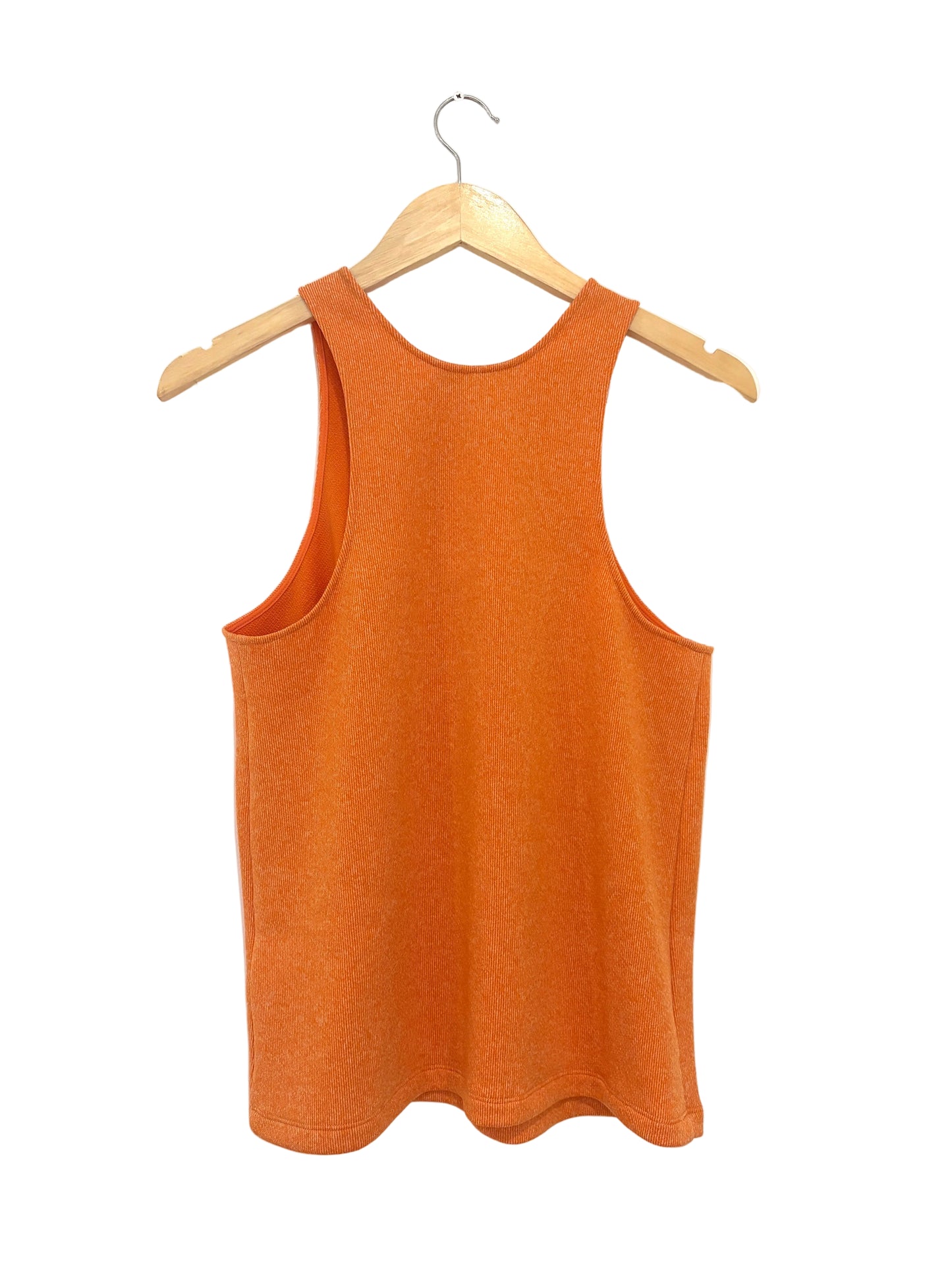 New With Tags Tibi Speckled Orange Tank S