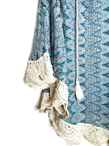 Eberjey Patterned Poncho One Size