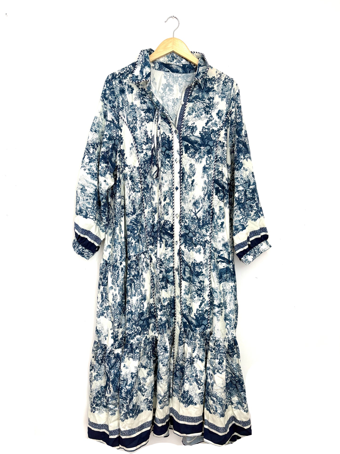 Miss Rosier Adelaide graphic print dress