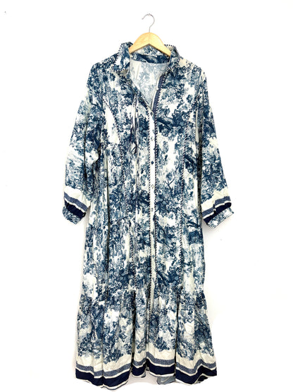 Miss Rosier Adelaide graphic print dress