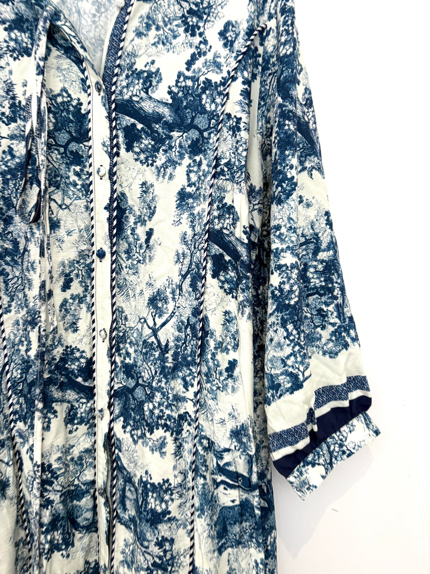 New With Tags Miss Rosier Adelaide Graphic Print Dress M