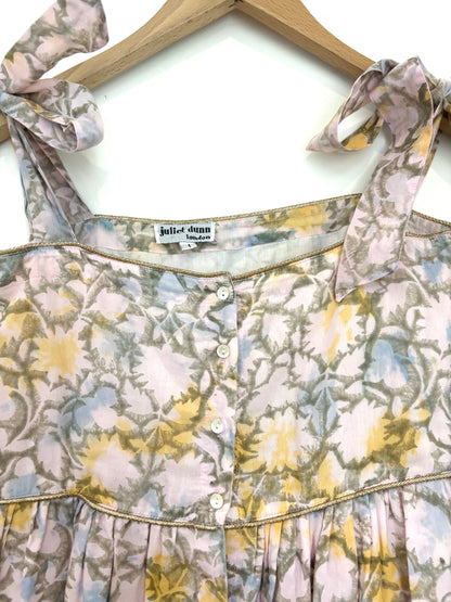 Juliet Dunn Floral Midi Dress M