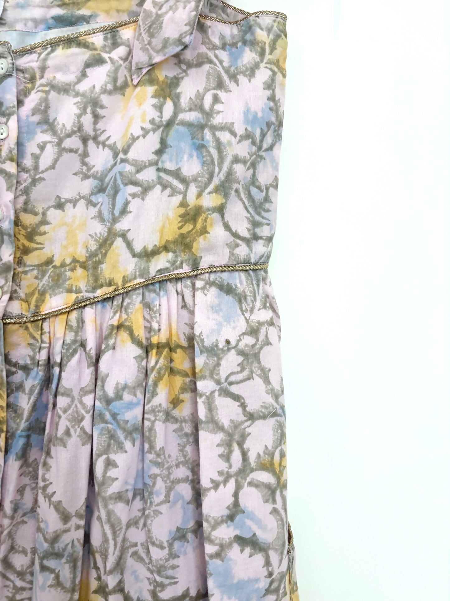 Juliet Dunn Floral Midi Dress M