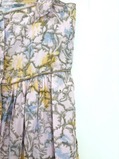 Juliet Dunn Floral Midi Dress M