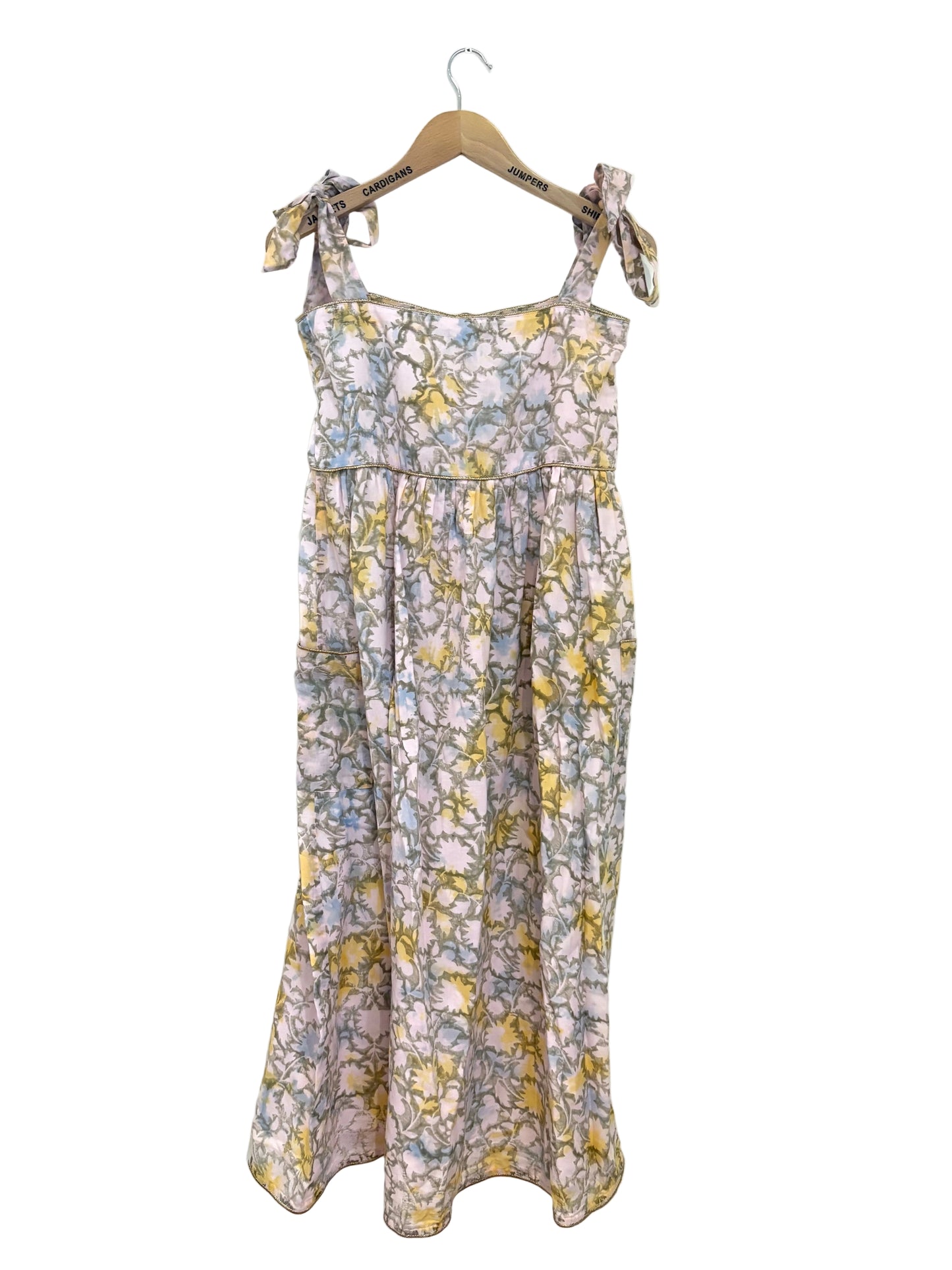 Juliet Dunn Floral Midi Dress M