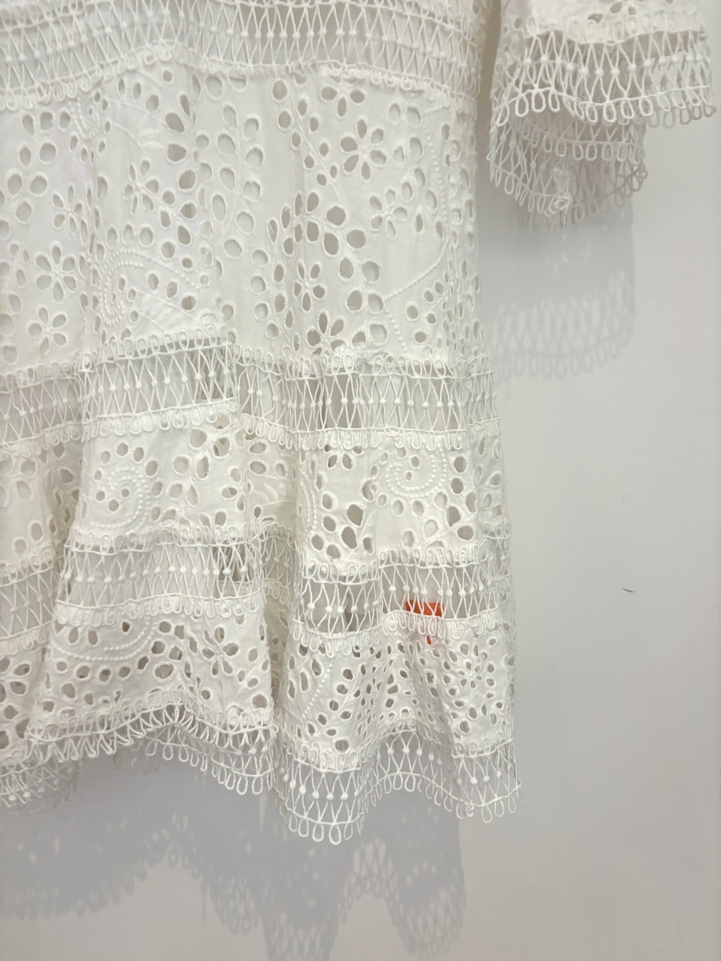 White Lace Dress S