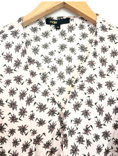 Maje Palm Tree Dress UK 12