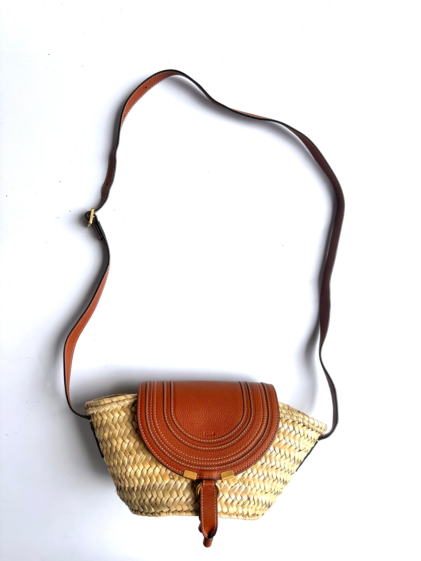 Chloe Small Marcie Basket Bag